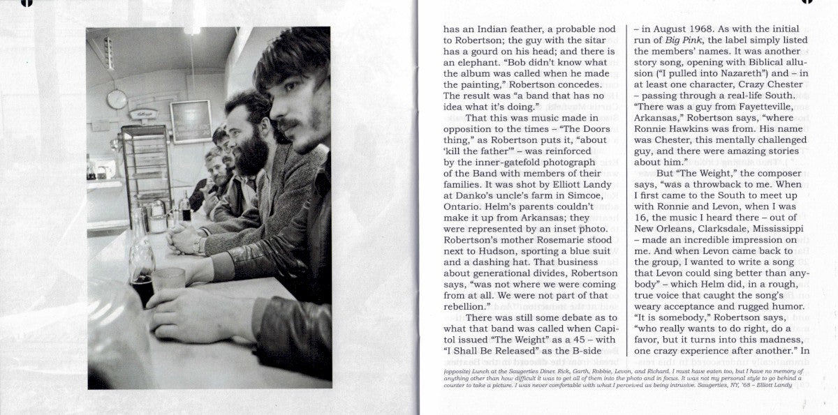The Band – Music From Big Pink: 50th Anniversary (CD) - Side View