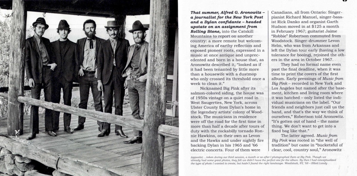 The Band – Music From Big Pink: 50th Anniversary (CD) - Label
