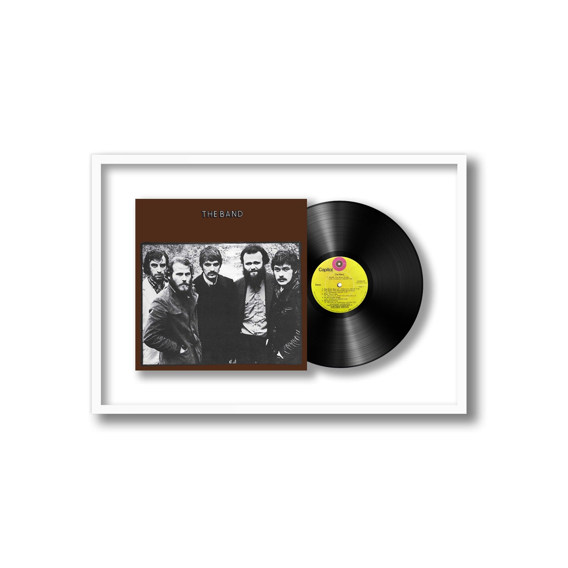 The Band - The Band / The Brown Album (Framed Vinyl)