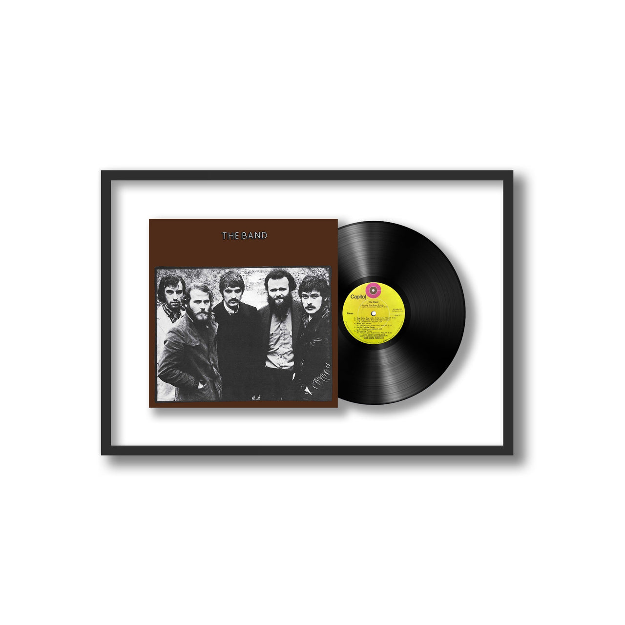 The Band - The Band / The Brown Album (Framed Vinyl)