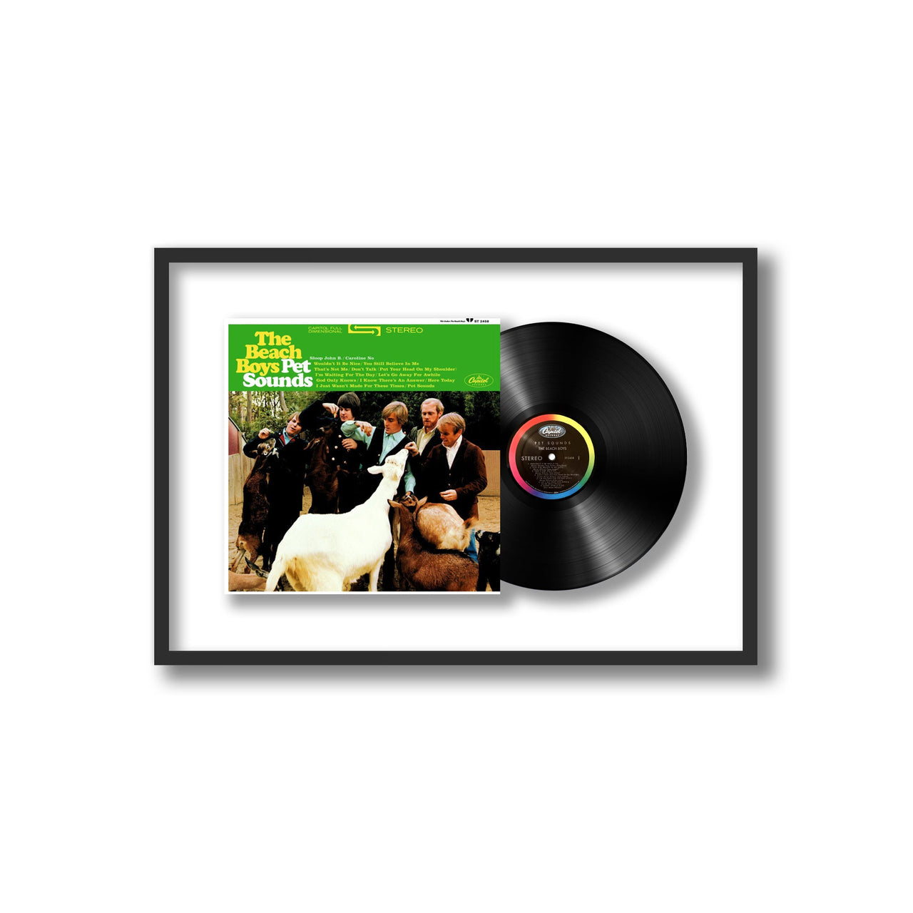 The Beach Boys - Pet Sounds (Framed Vinyl)