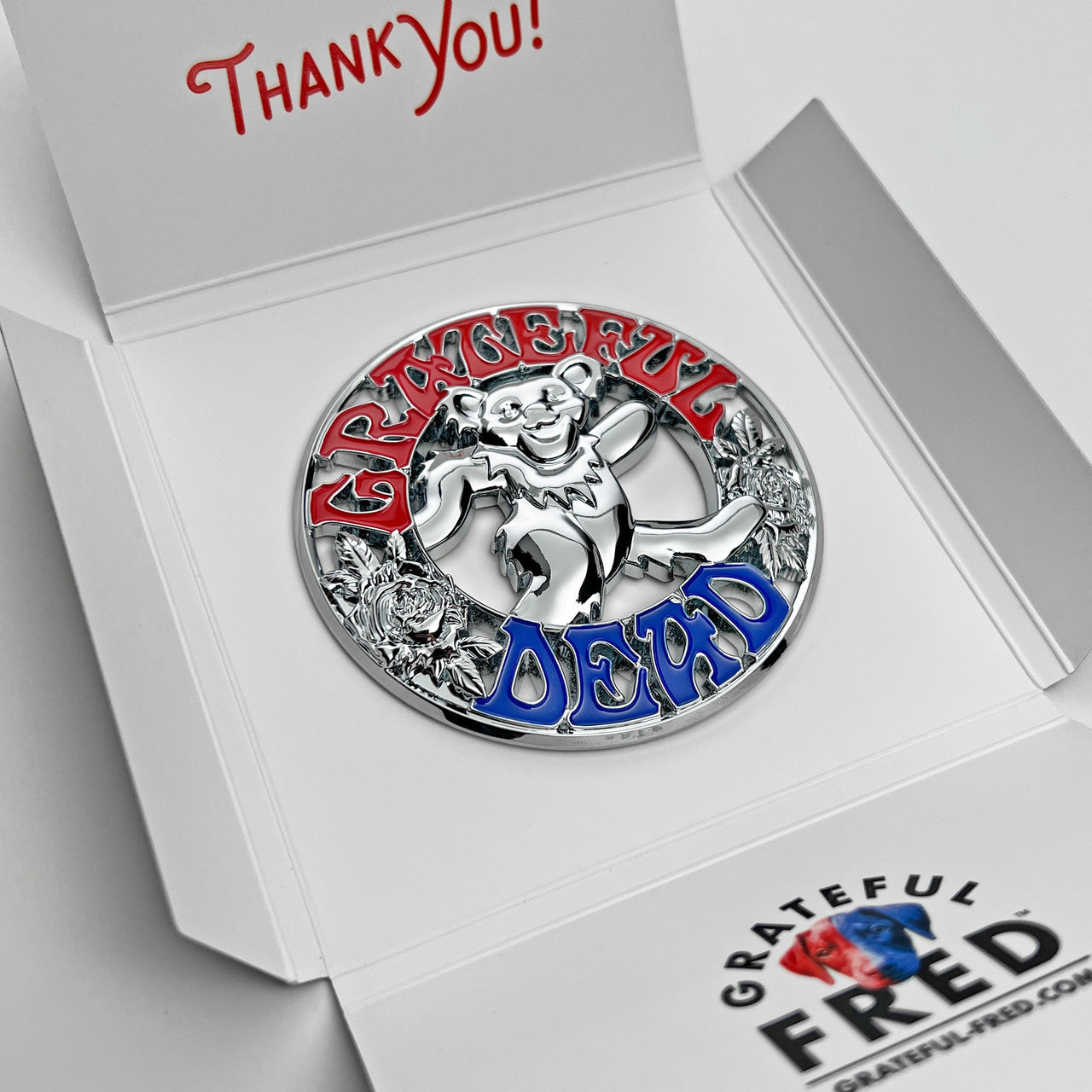 The Bear & Roses Badge