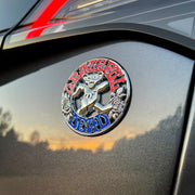 The Bear & Roses Badge