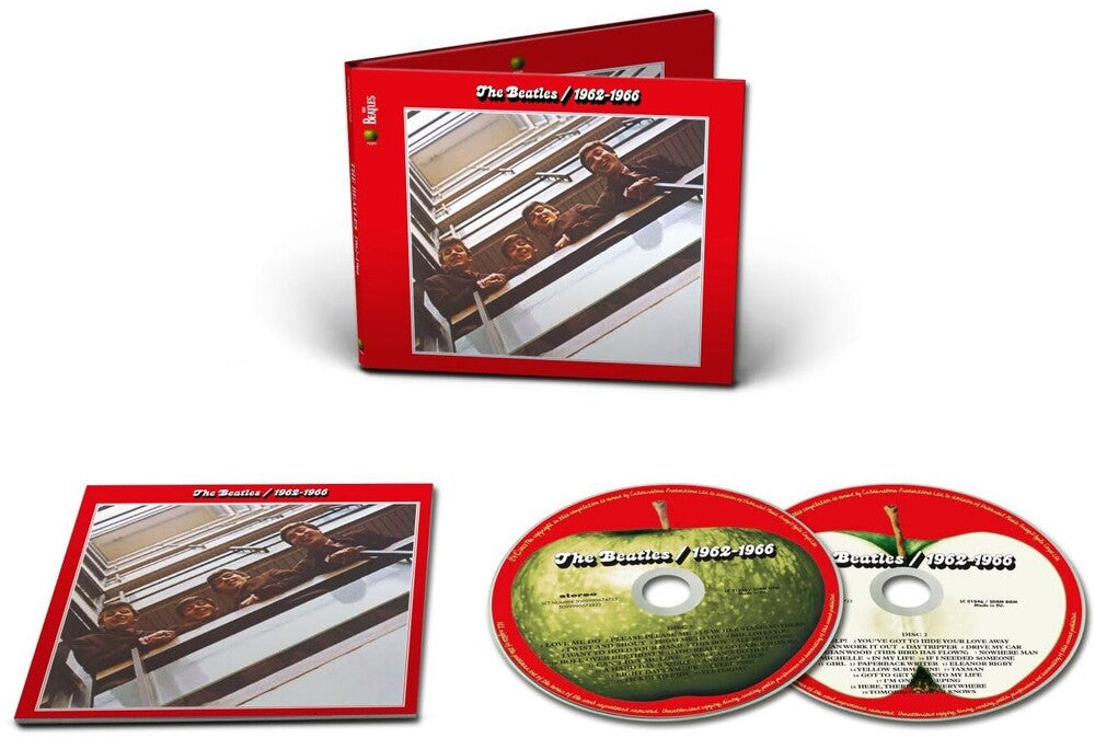 The Beatles – 1962-1966 (The Red Album): 2023 Edition (2-CD) - Detail