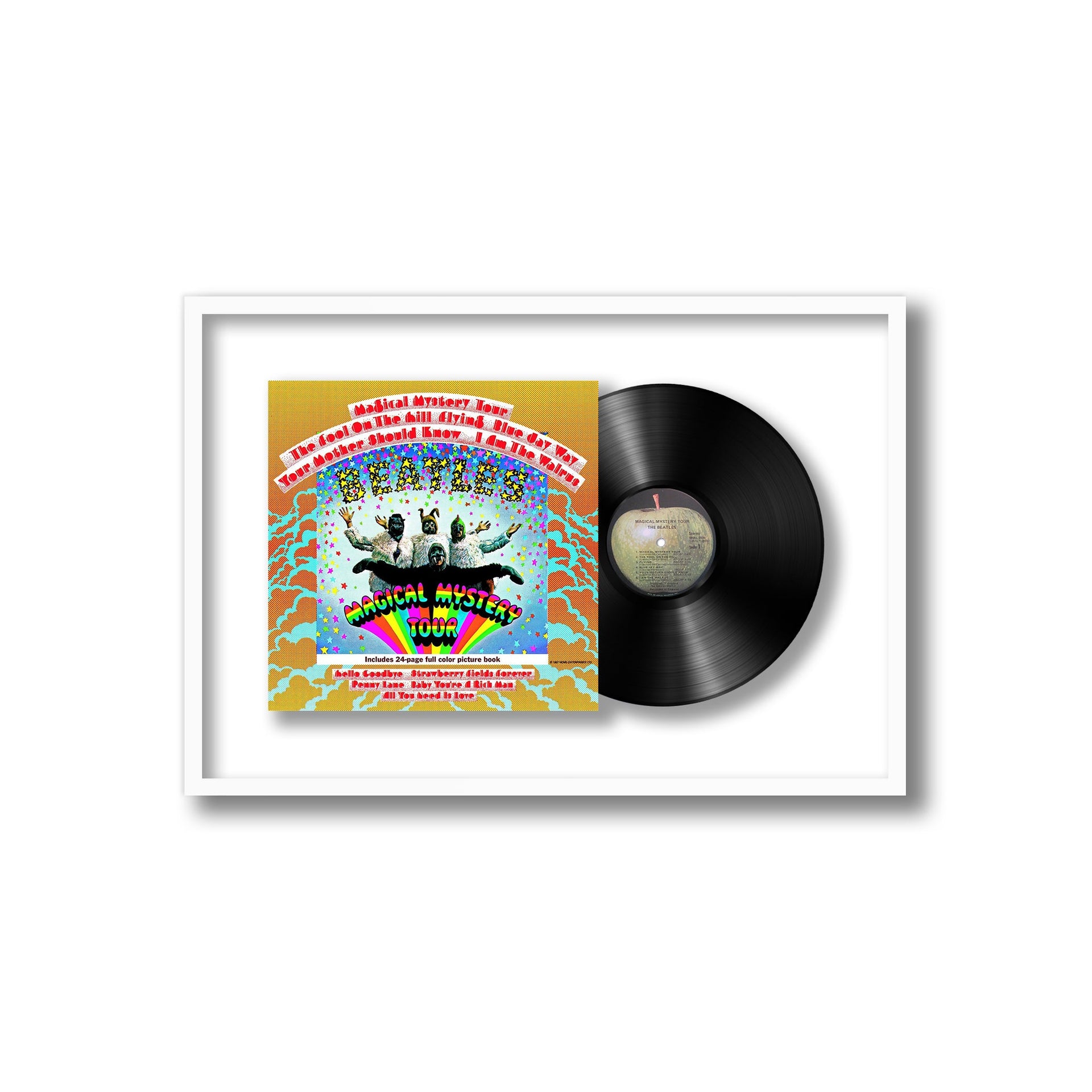 The Beatles - Magical Mystery Tour (Framed Vinyl)