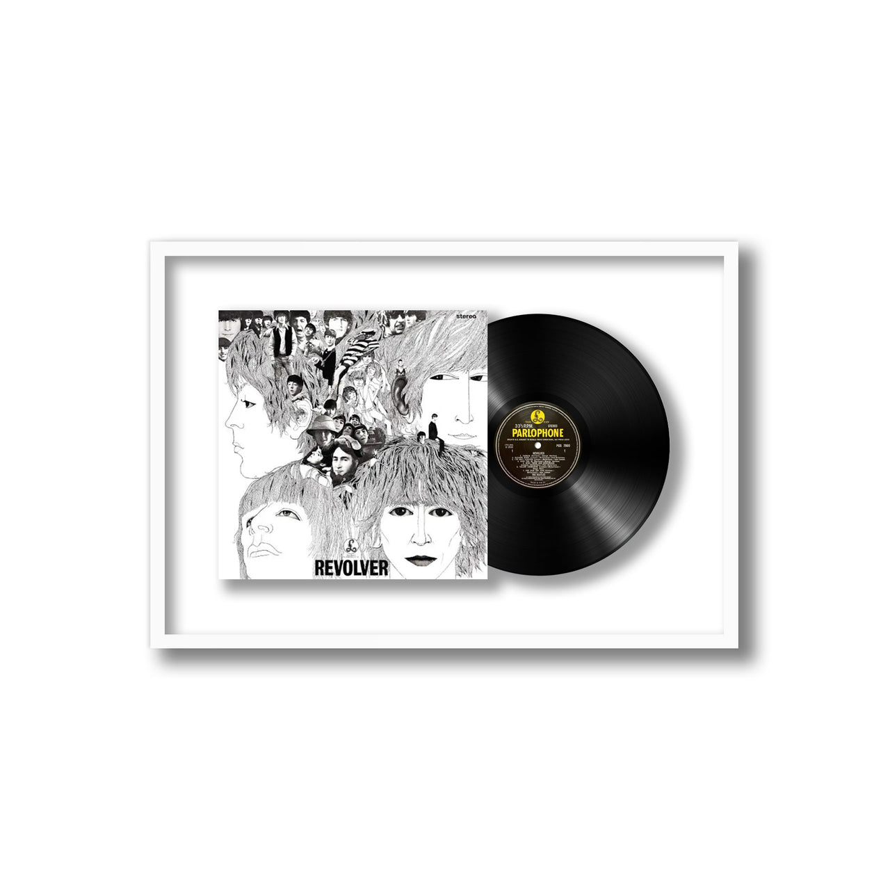 The Beatles - Revolver (Framed Vinyl)