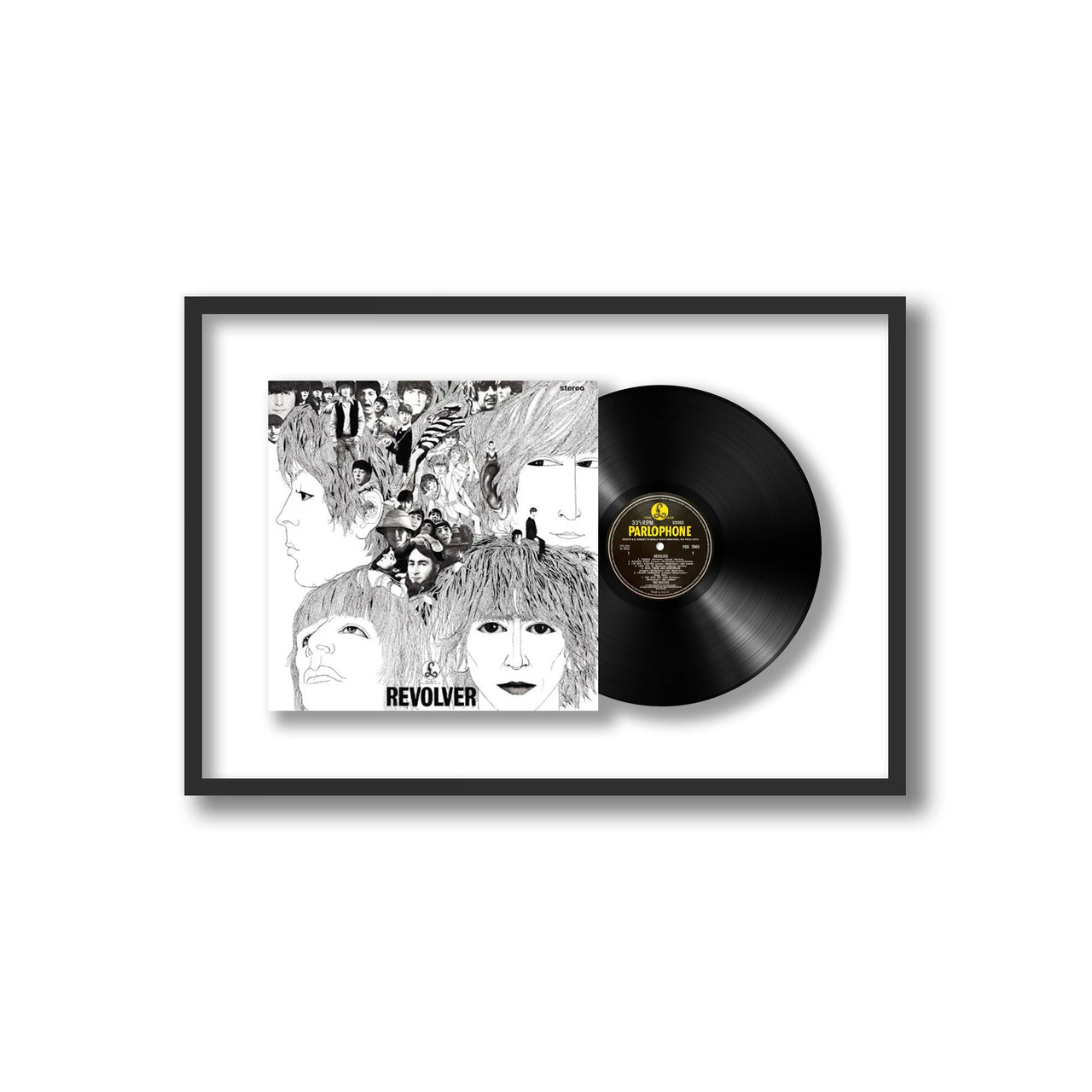 The Beatles - Revolver (Framed Vinyl)