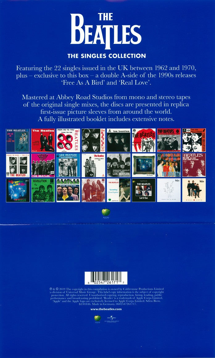 The Beatles – The Singles Collection (23 Singles 7" LP Vinyl Box Set) - Detail