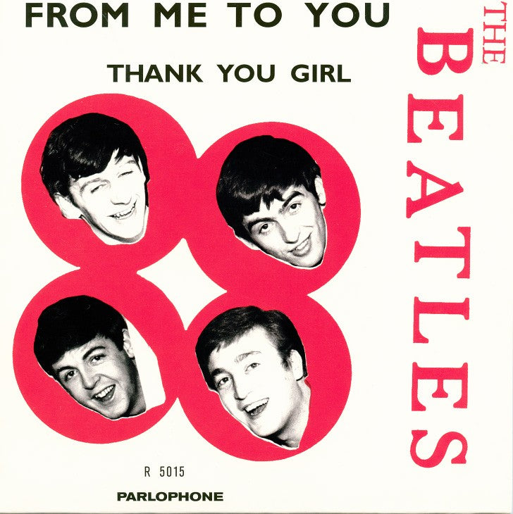 The Beatles – The Singles Collection (23 Singles 7" LP Vinyl Box Set) - Side View