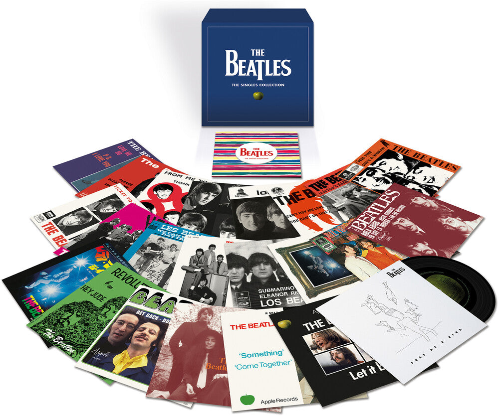 The Beatles – The Singles Collection (23 Singles 7" LP Vinyl Box Set) - Front