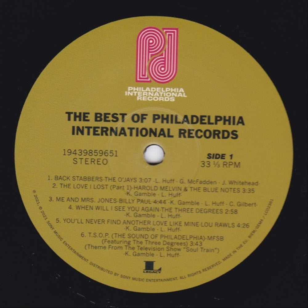 The Best Of Philadelphia International Records (LP Vinyl)