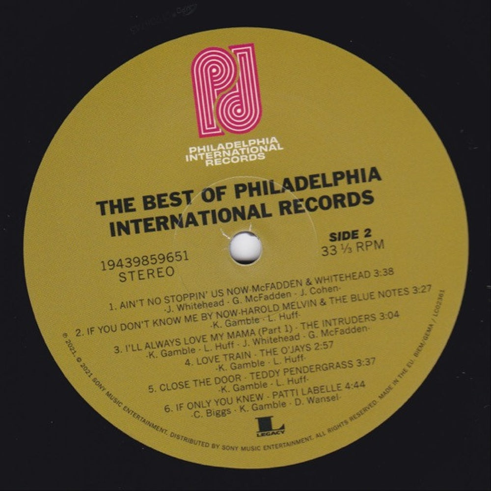 The Best Of Philadelphia International Records (LP Vinyl)