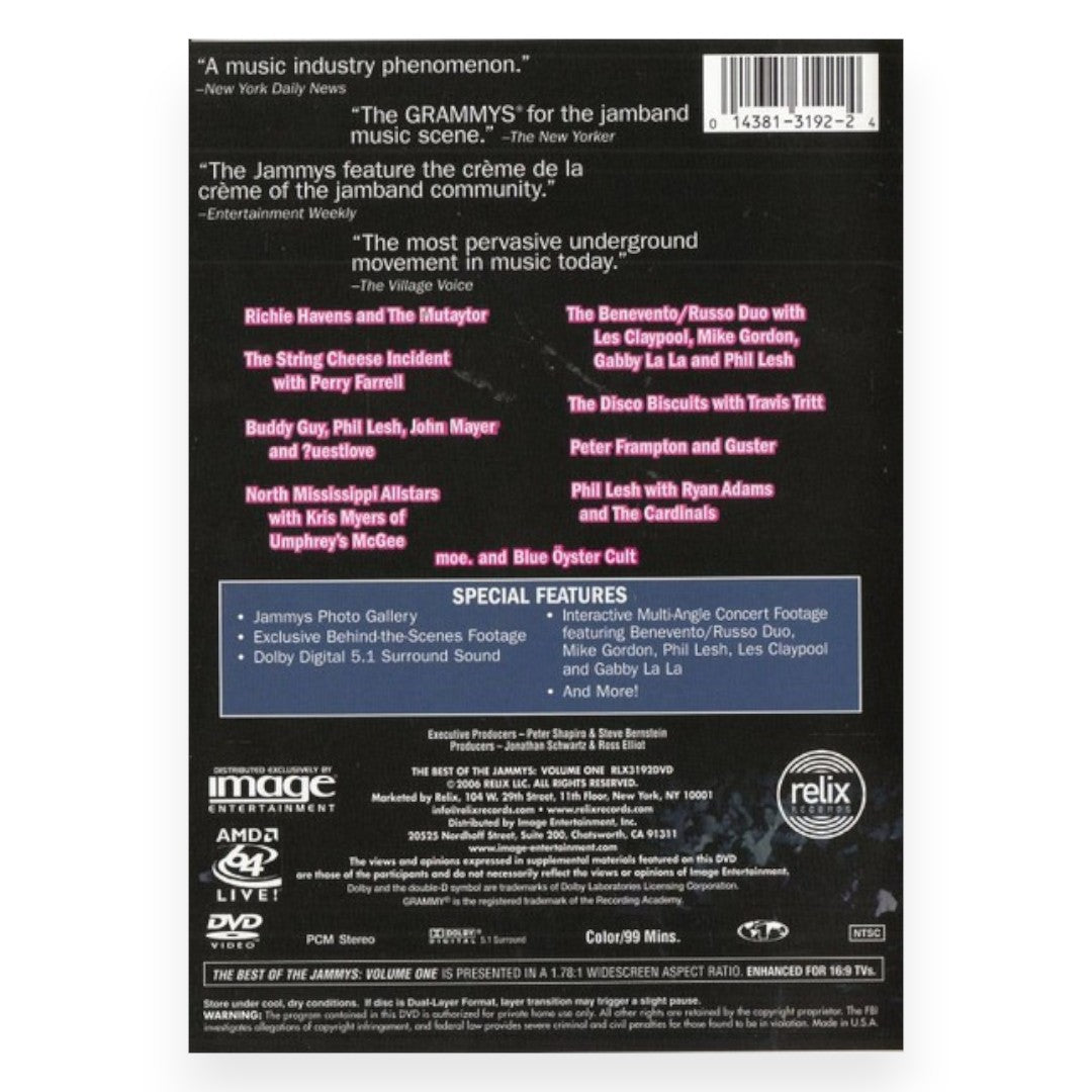 The Best of The Jammys DVD | Volume One (2006)