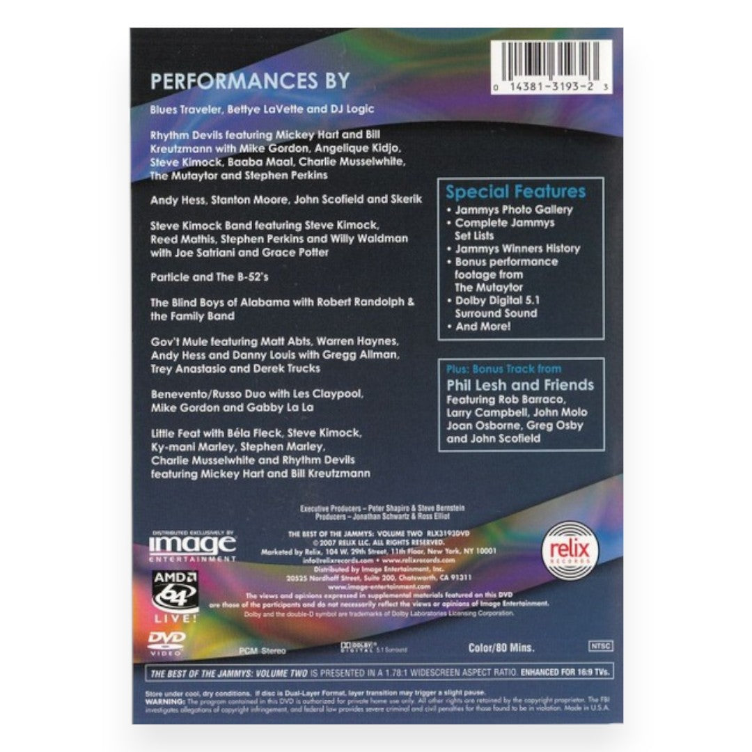 The Best of The Jammys DVD | Volume Two (2007)