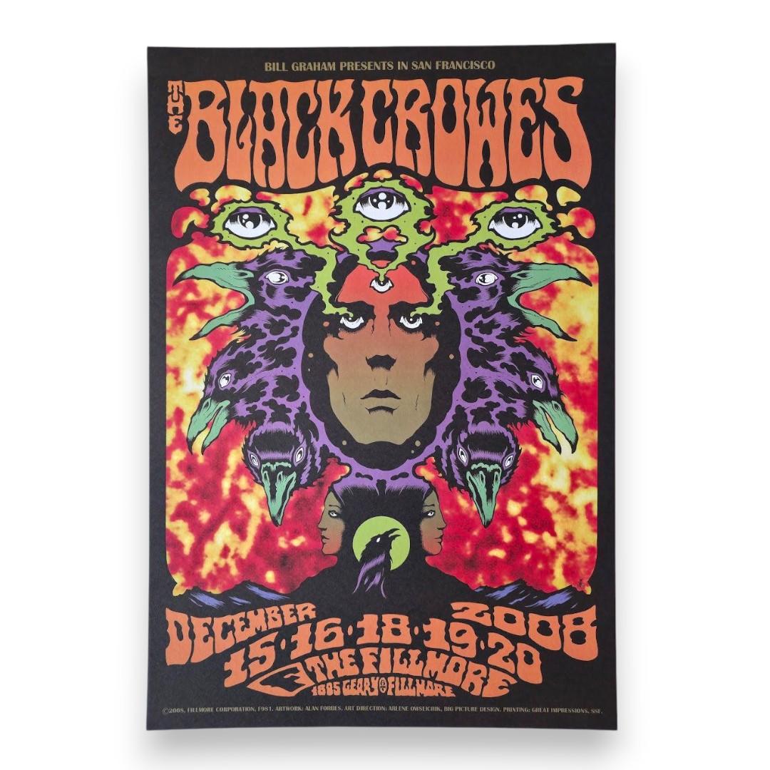 The Black Crowes – The Fillmore, San Francisco (Dec 15–16 & 18–20, 2008) by Alan Forbes