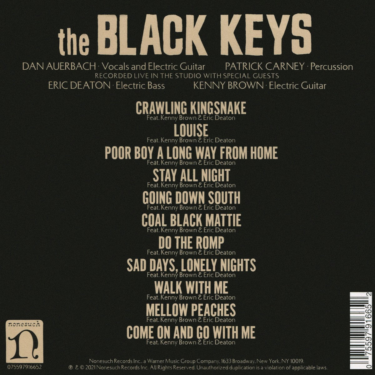 The Black Keys – Delta Kream (CD)