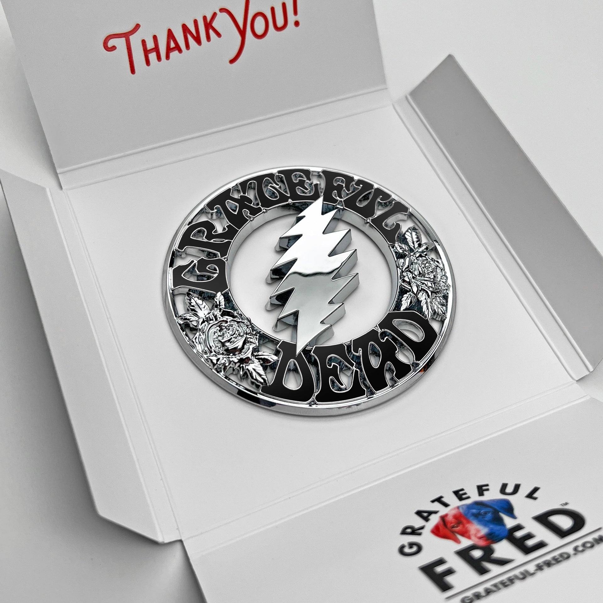 The Bolt & Roses Badge