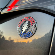 The Bolt & Roses Badge