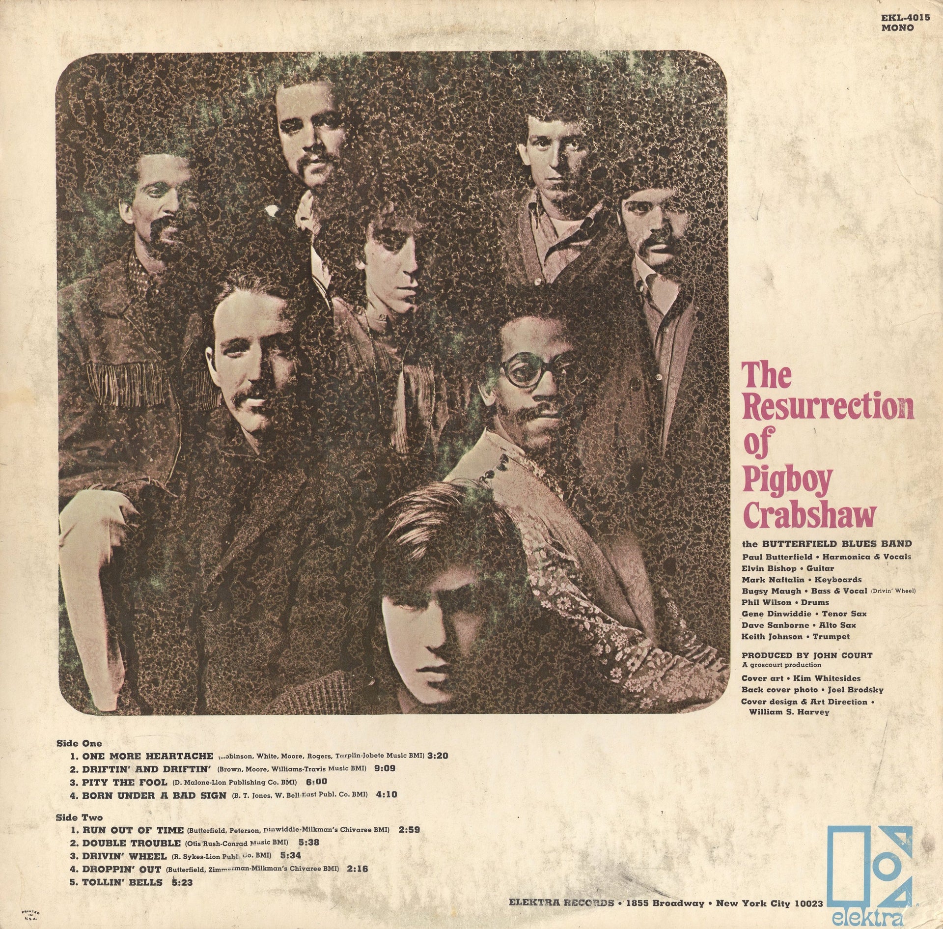 The Butterfield Blues Band – Resurrection of Pigboy Crabshaw (LP Vinyl)