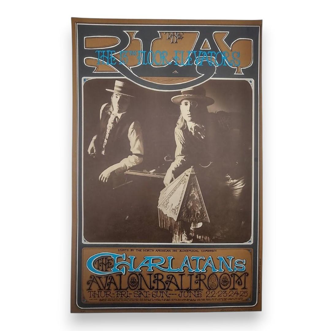 The Charlatans – The Avalon Ballroom, San Francisco (Jun 22–25, 1967) by Robert Fried & Herb Greene (2nd Edition, Very Good Condition)
