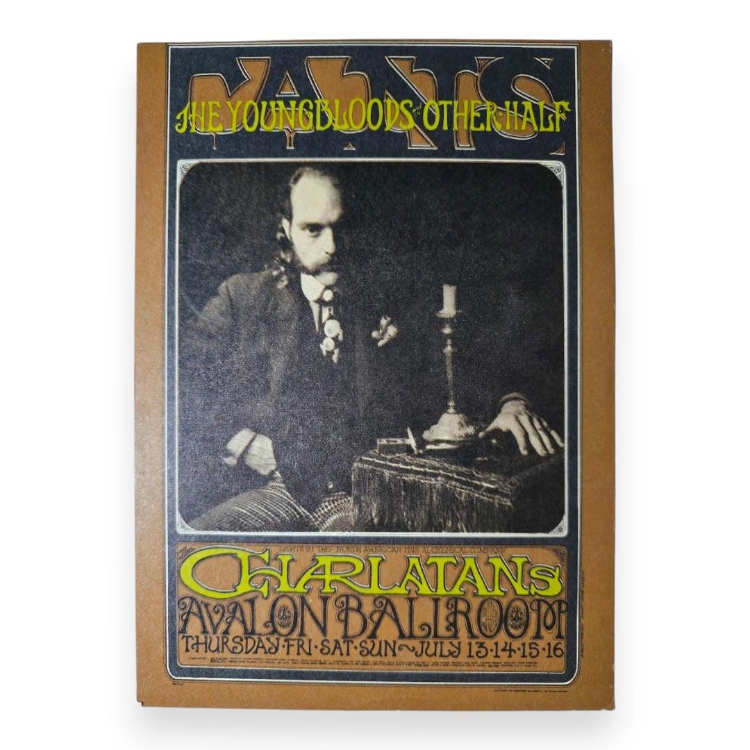 The Charlatans, The Youngbloods, The Other Half – The Avalon Ballroom, San Francisco (Jul 13–16, 1967) by Robert Fried & Herb Greene (Postcard)