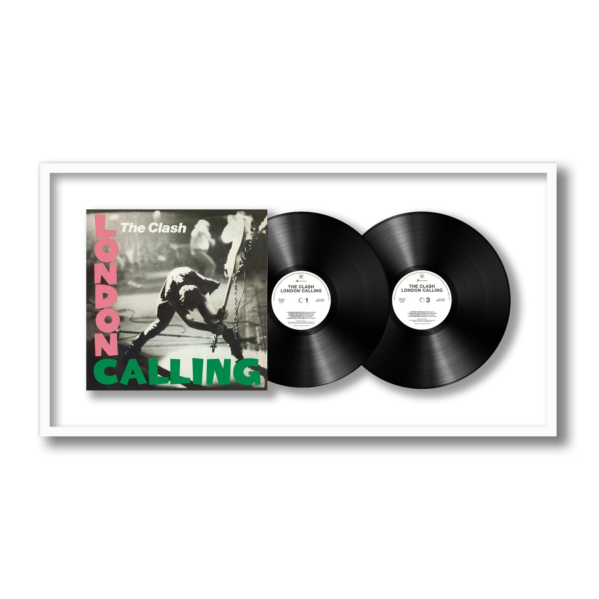 The Clash - London Calling (Framed Vinyl)