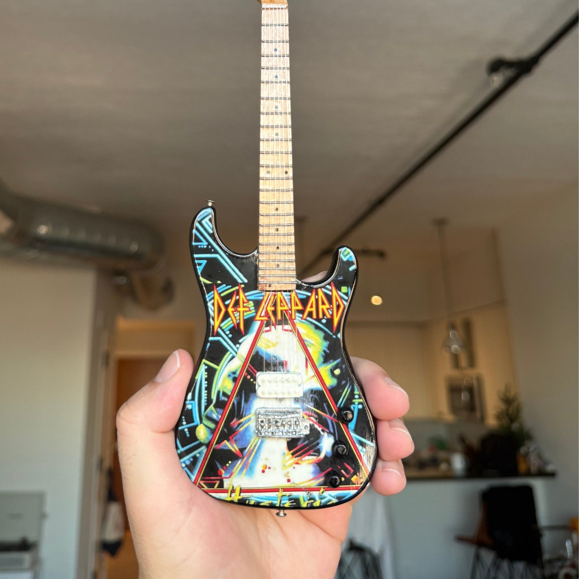 The Complete Def Leppard Mini Guitar Set – All 6 Official Designs