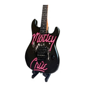 The Complete Mötley Crüe Album Cover Mini Guitar Set – All 4 Official Mini Guitar Designs