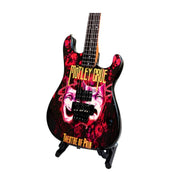 The Complete Mötley Crüe Album Cover Mini Guitar Set – All 4 Official Mini Guitar Designs