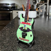 The Complete Mötley Crüe Album Cover Mini Guitar Set – All 4 Official Mini Guitar Designs