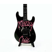 The Complete Mötley Crüe Album Cover Mini Guitar Set – All 4 Official Mini Guitar Designs