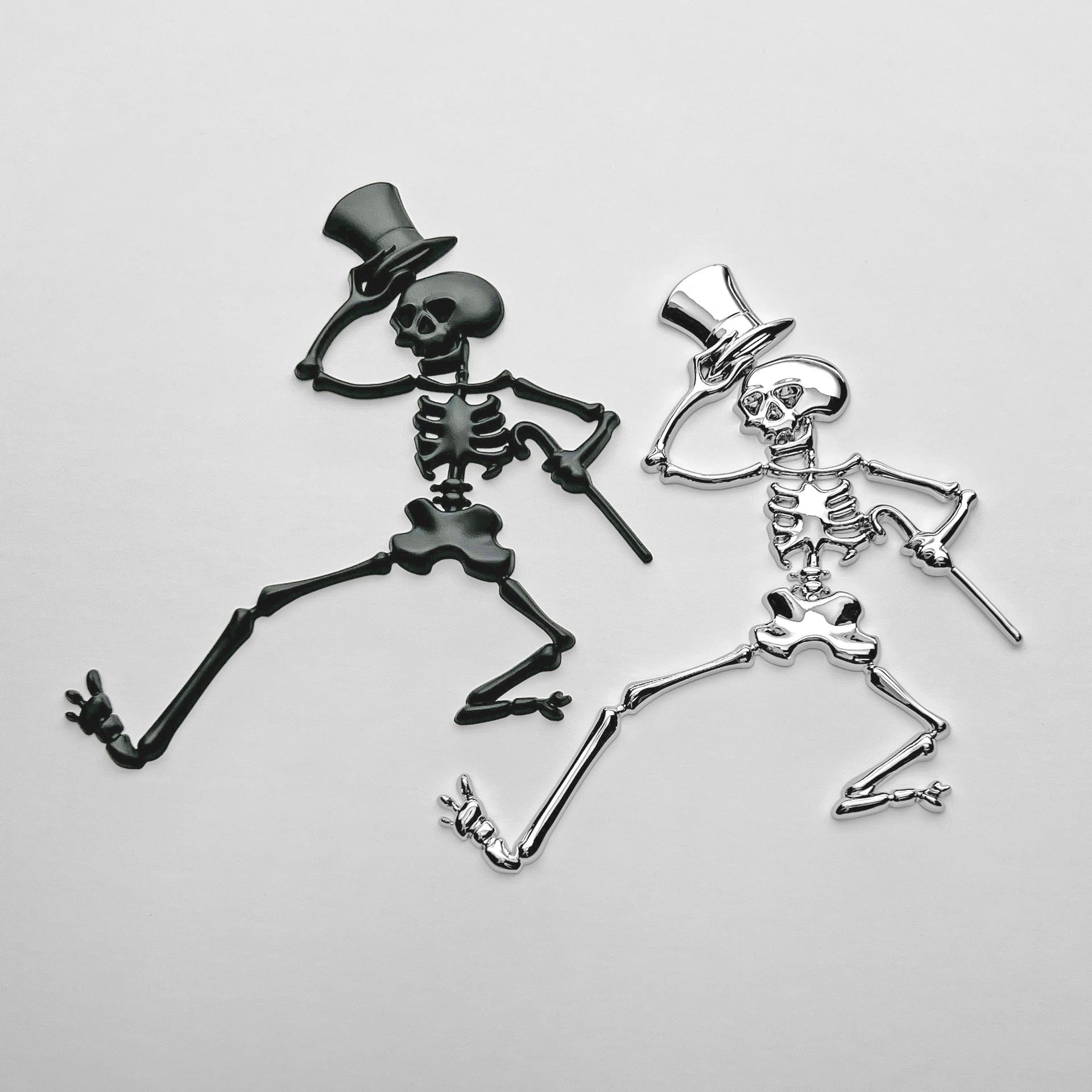 The Dancing Skeleton Badge