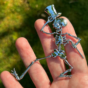 The Dancing Skeleton Badge