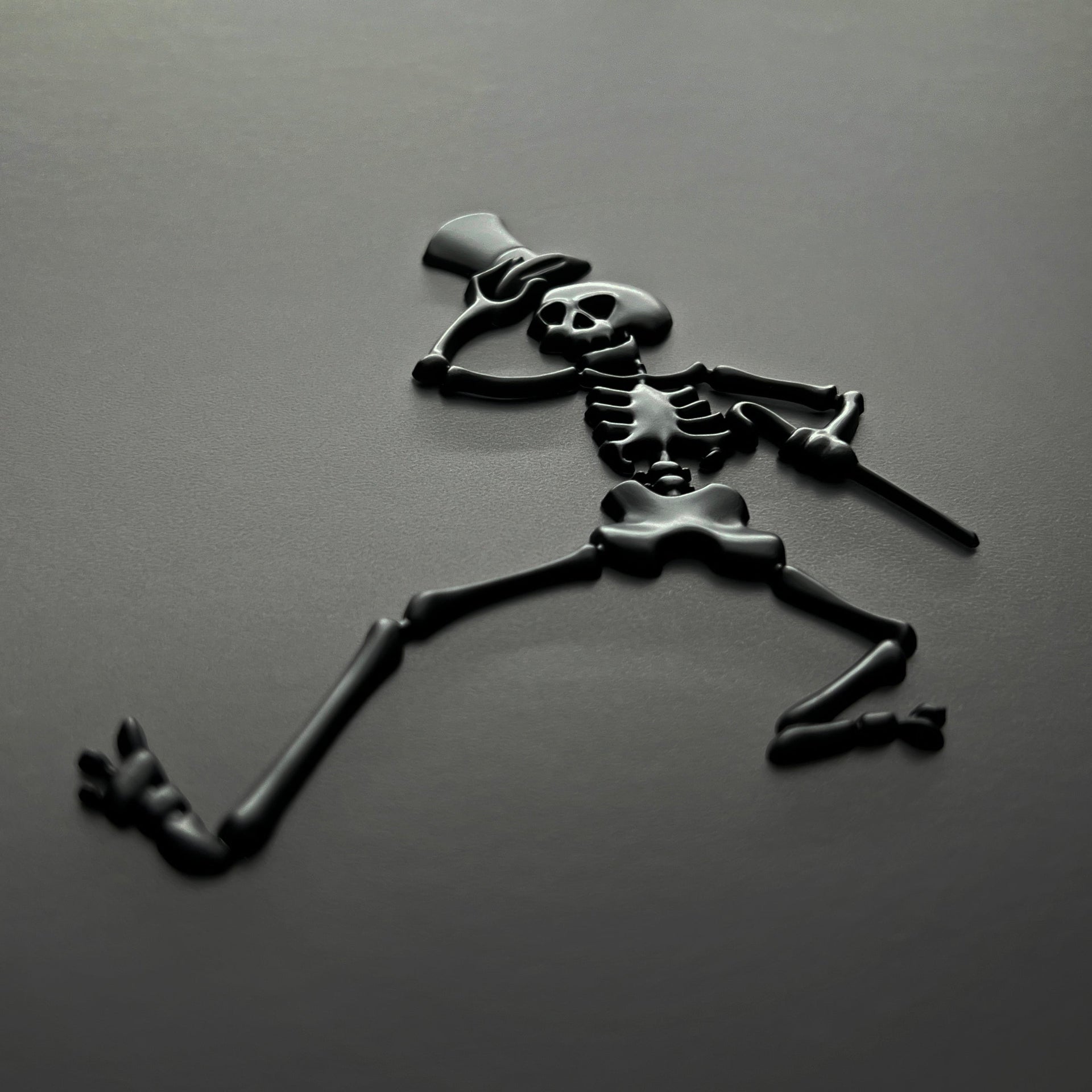 The Dancing Skeleton Badge