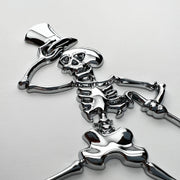 The Dancing Skeleton Badge