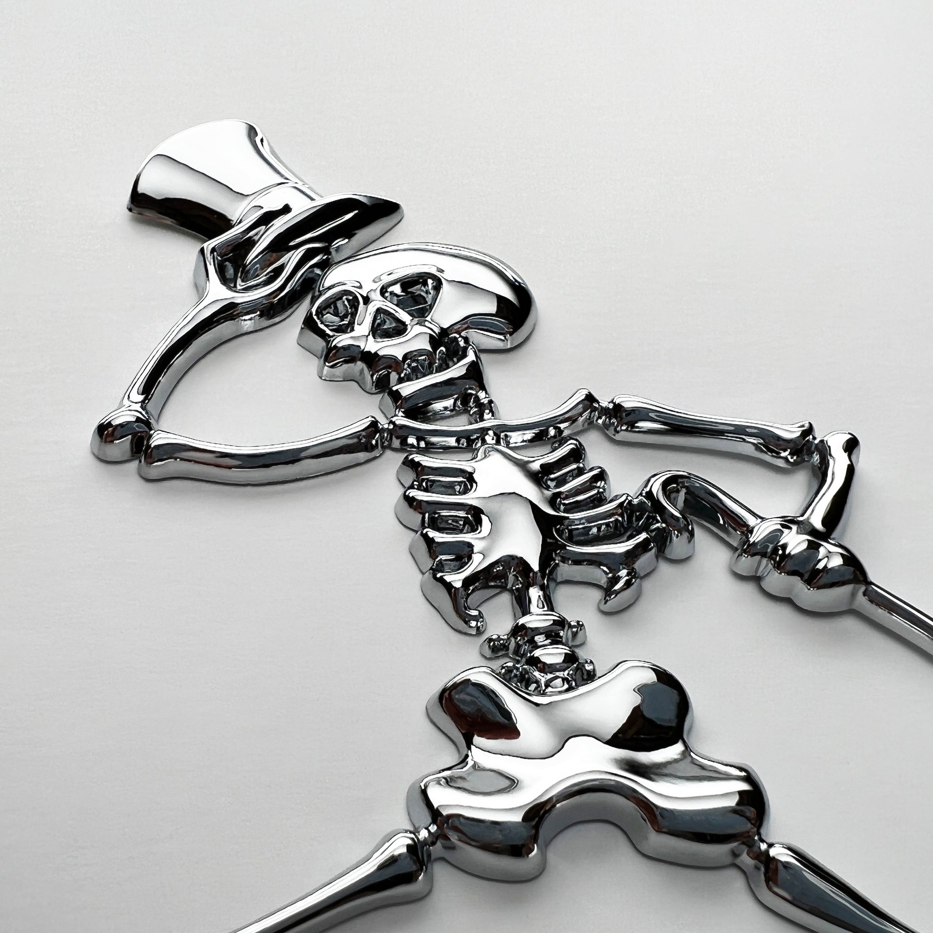 The Dancing Skeleton Badge