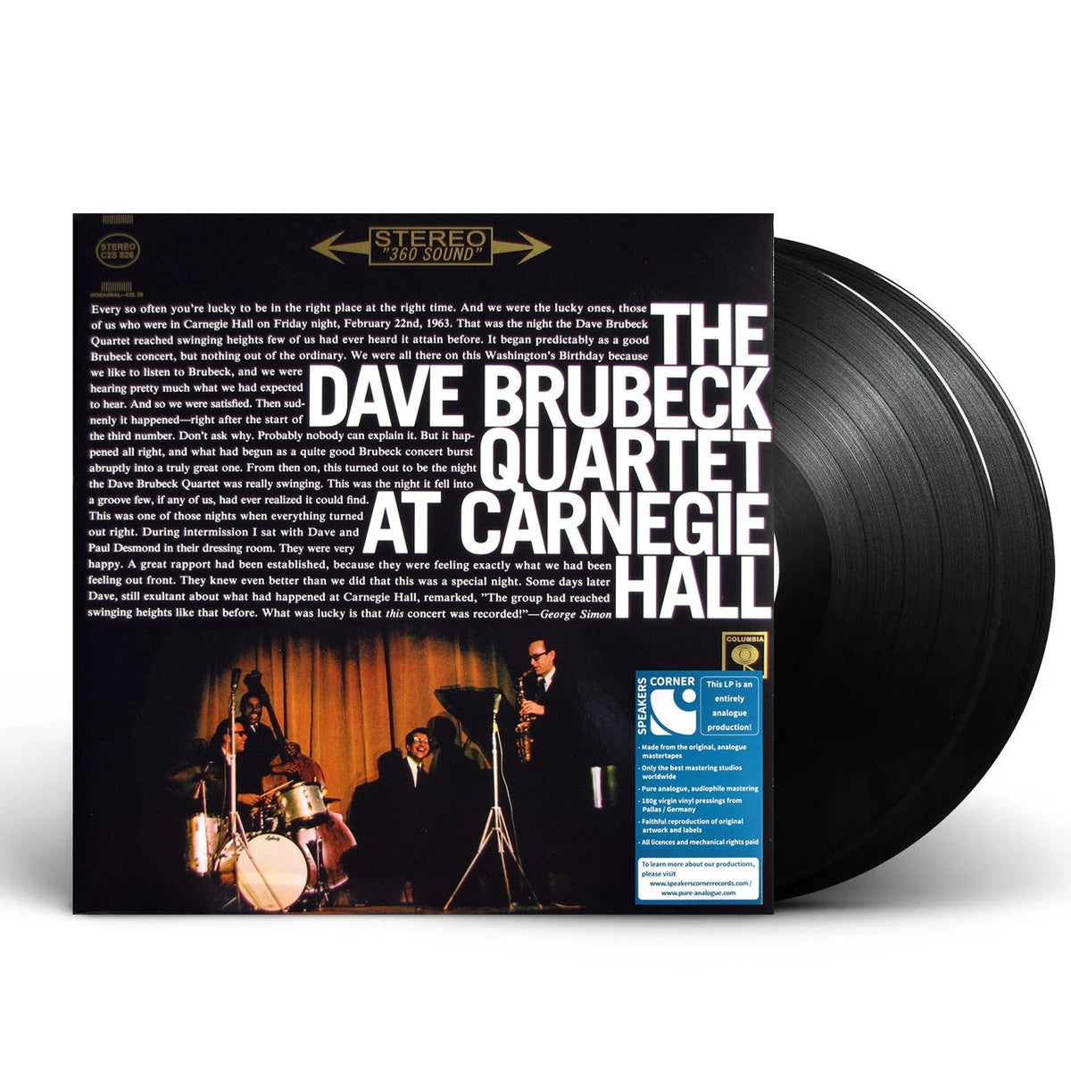 The Dave Brubeck Quartet – At Carnegie Hall (2-LP Vinyl)