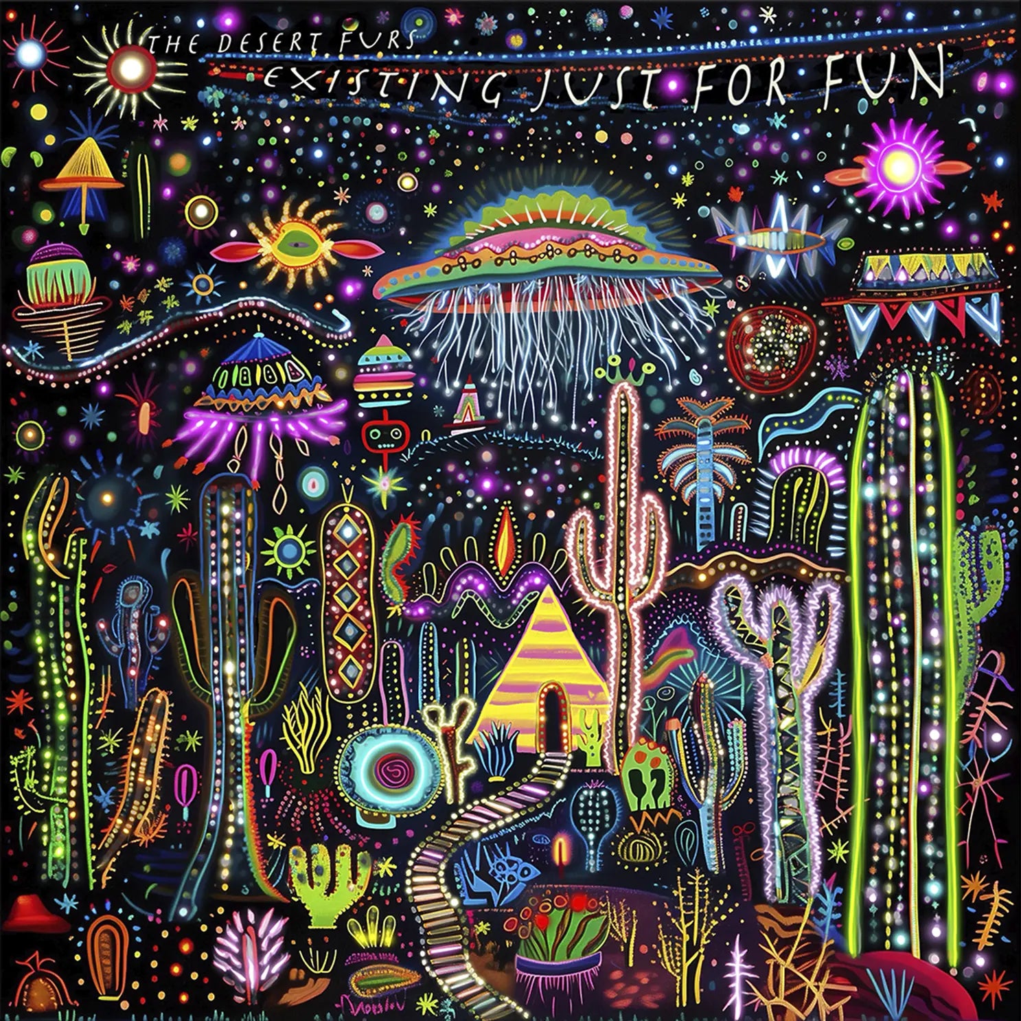 The Desert Furs – Existing Just For Fun (Translucent Green LP Vinyl)