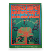 The Doors, The Sparrow – The Avalon Ballroom, San Francisco (Mar 3–4, 1967) by Victor Moscoso (Postcard)