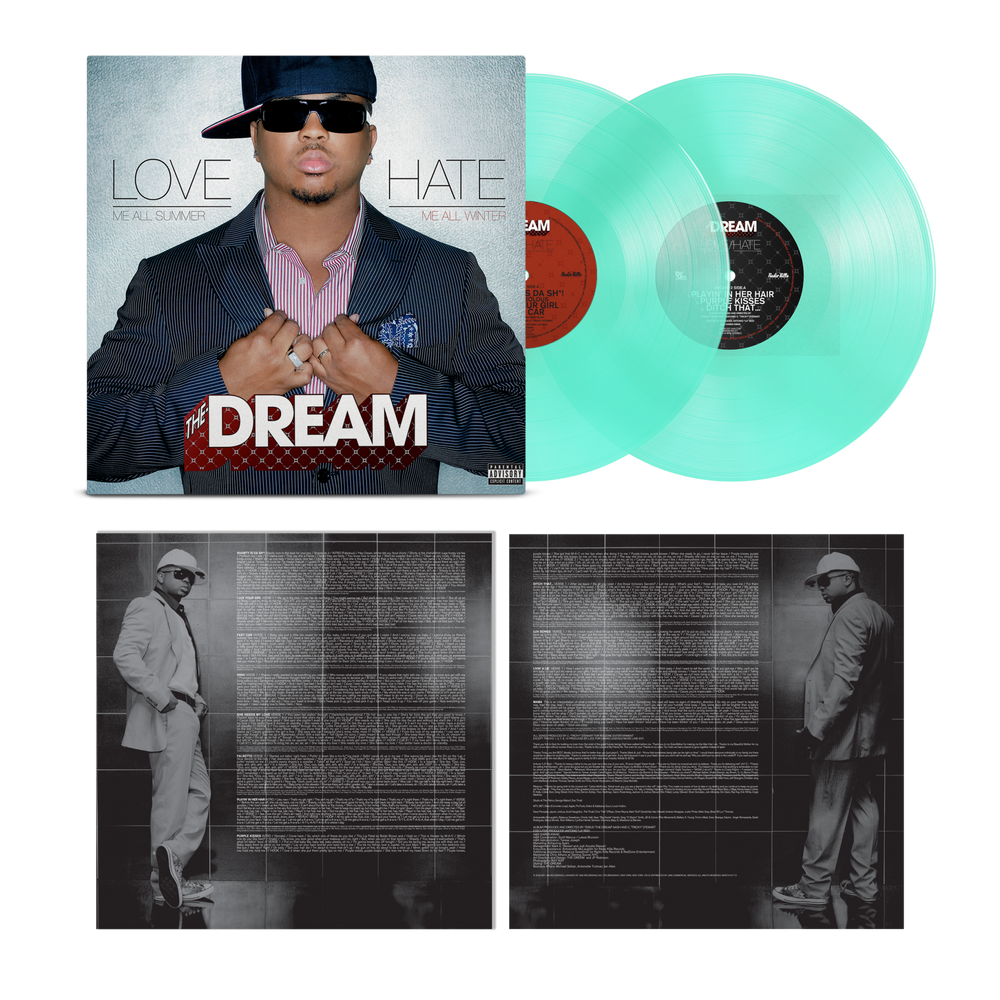 The-Dream – Love/Hate (Transparent Sea Glass LP Vinyl)