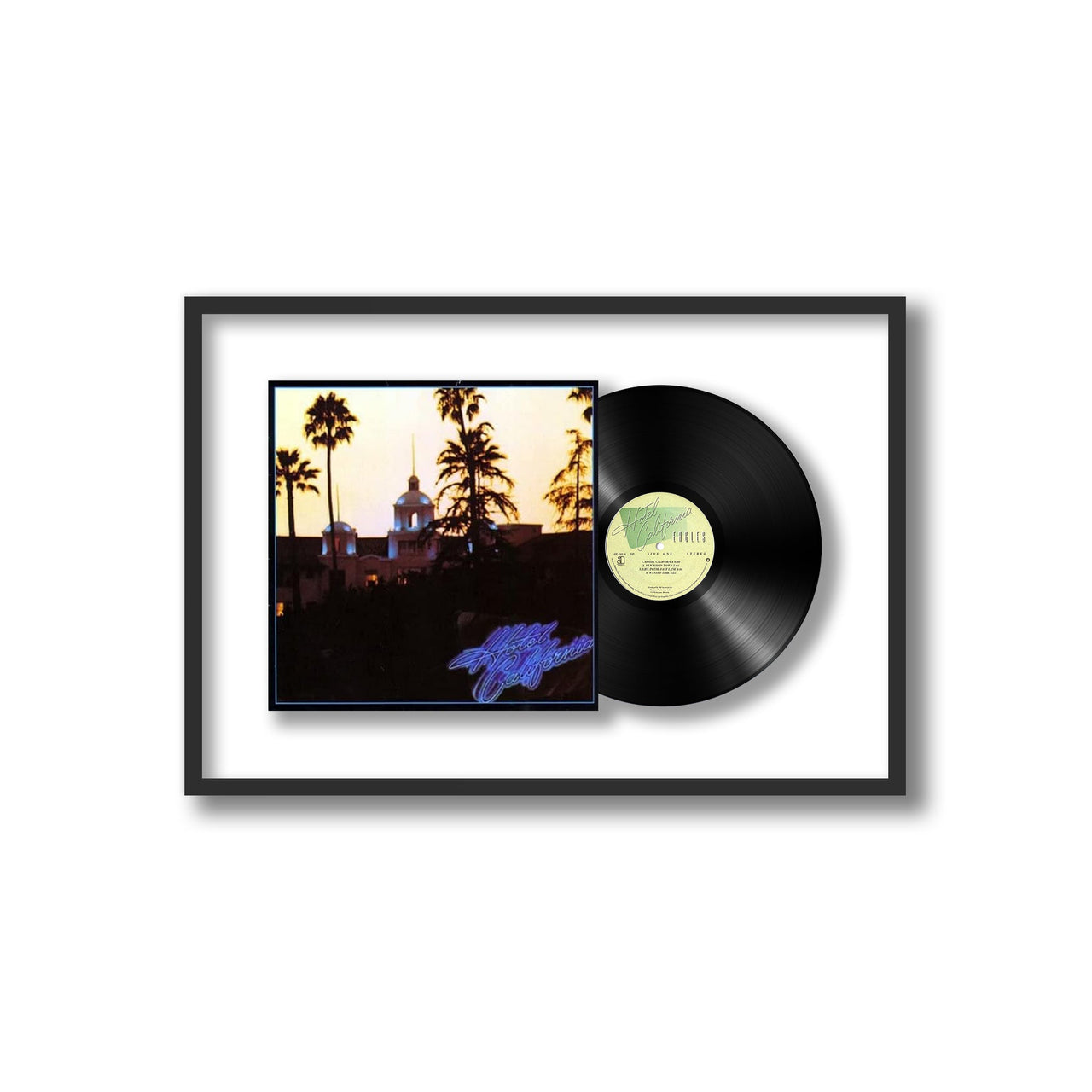 The Eagles - Hotel California (Framed Vinyl)