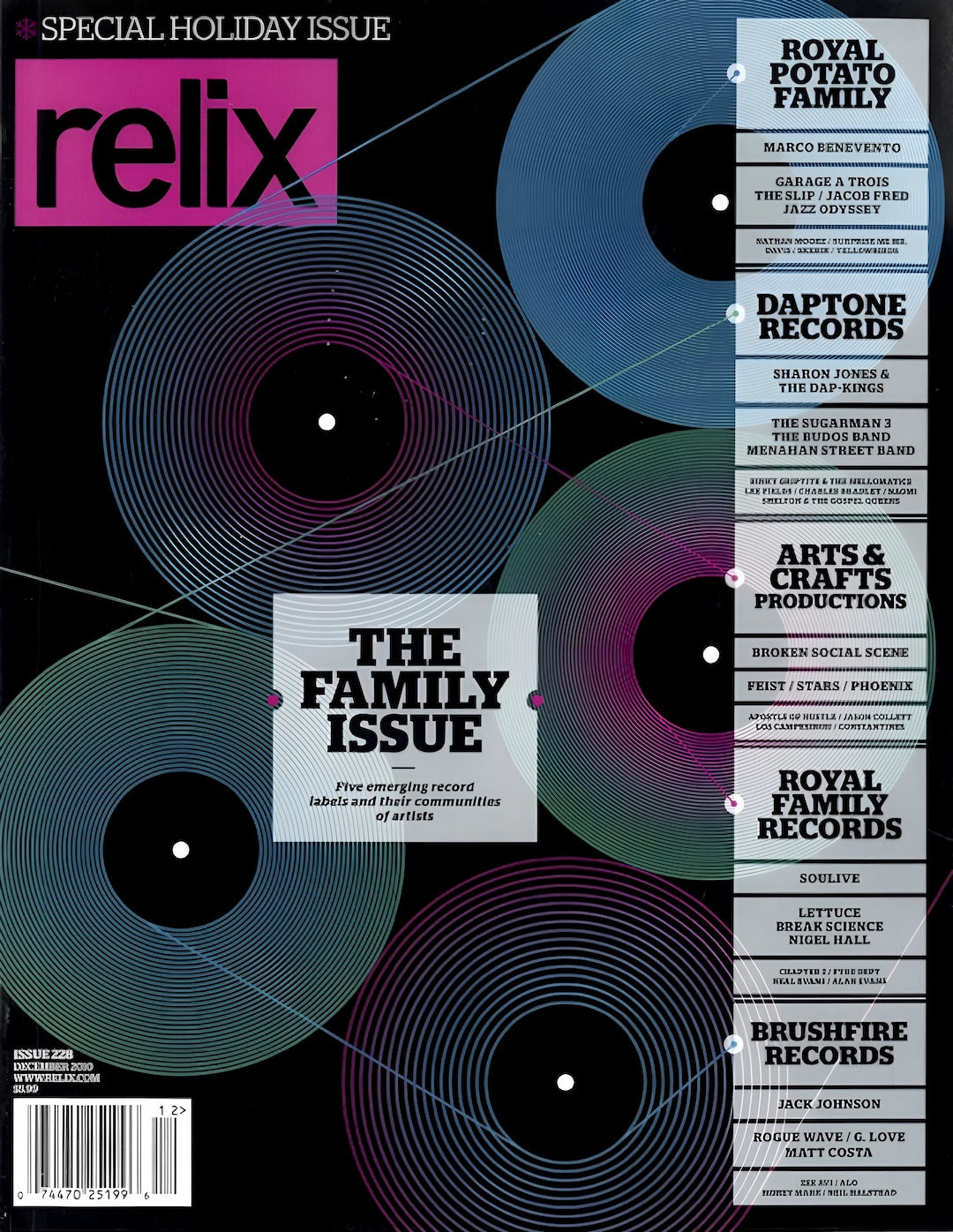 The Family Issue - December 2010 Relix Issue