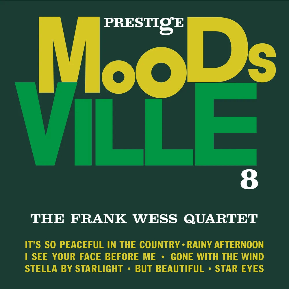 The Frank Wess Quartet – Moodsville, Volume 8 - Moodsville Acoustic Sounds Series (180g Black - Stoughton tip-on jacket and OBI LP Vinyl)