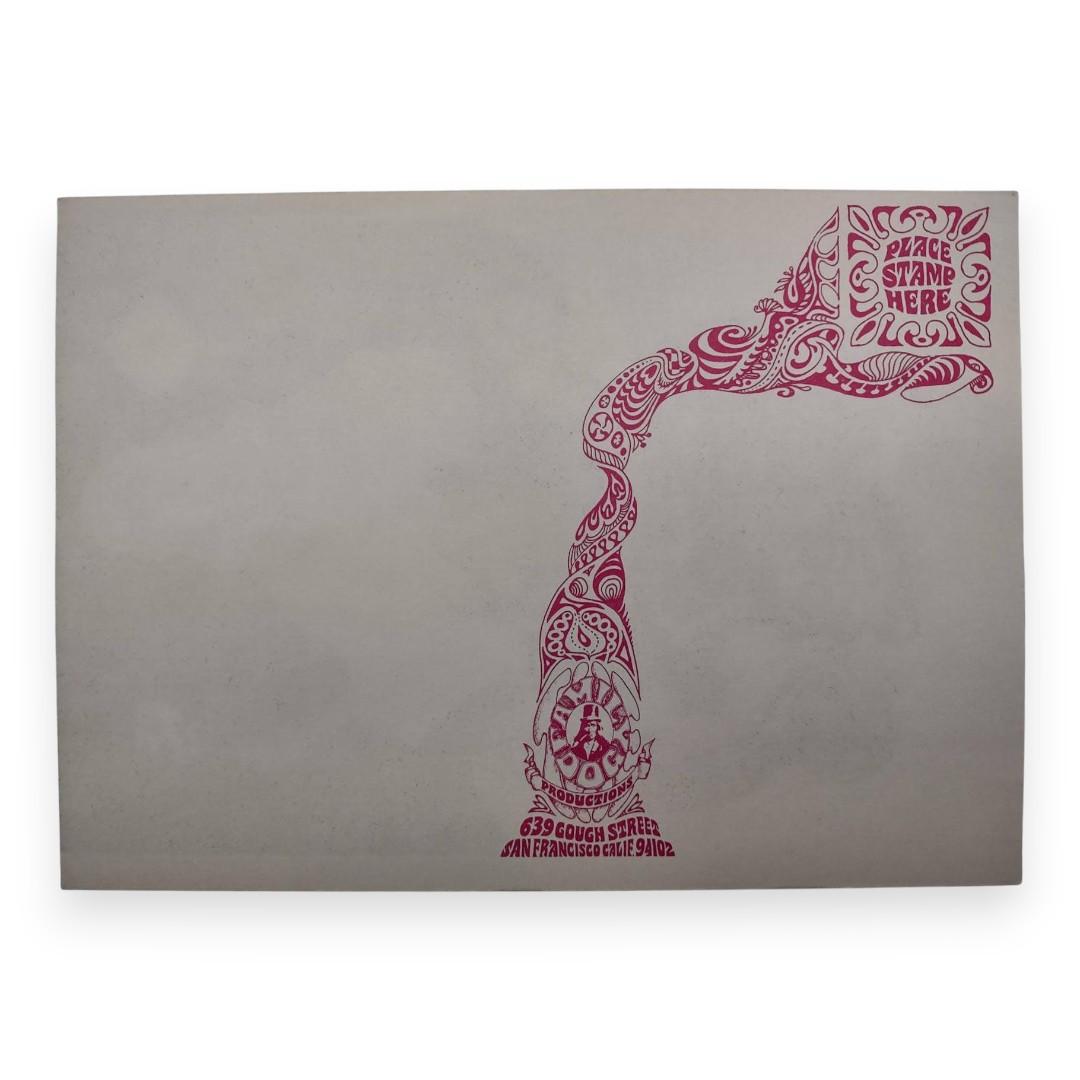 The Fugs, Ace of Cups, Allmen Joy – The Avalon Ballroom, San Francisco (Apr 12–14, 1968) by Jaxon (Postcard)