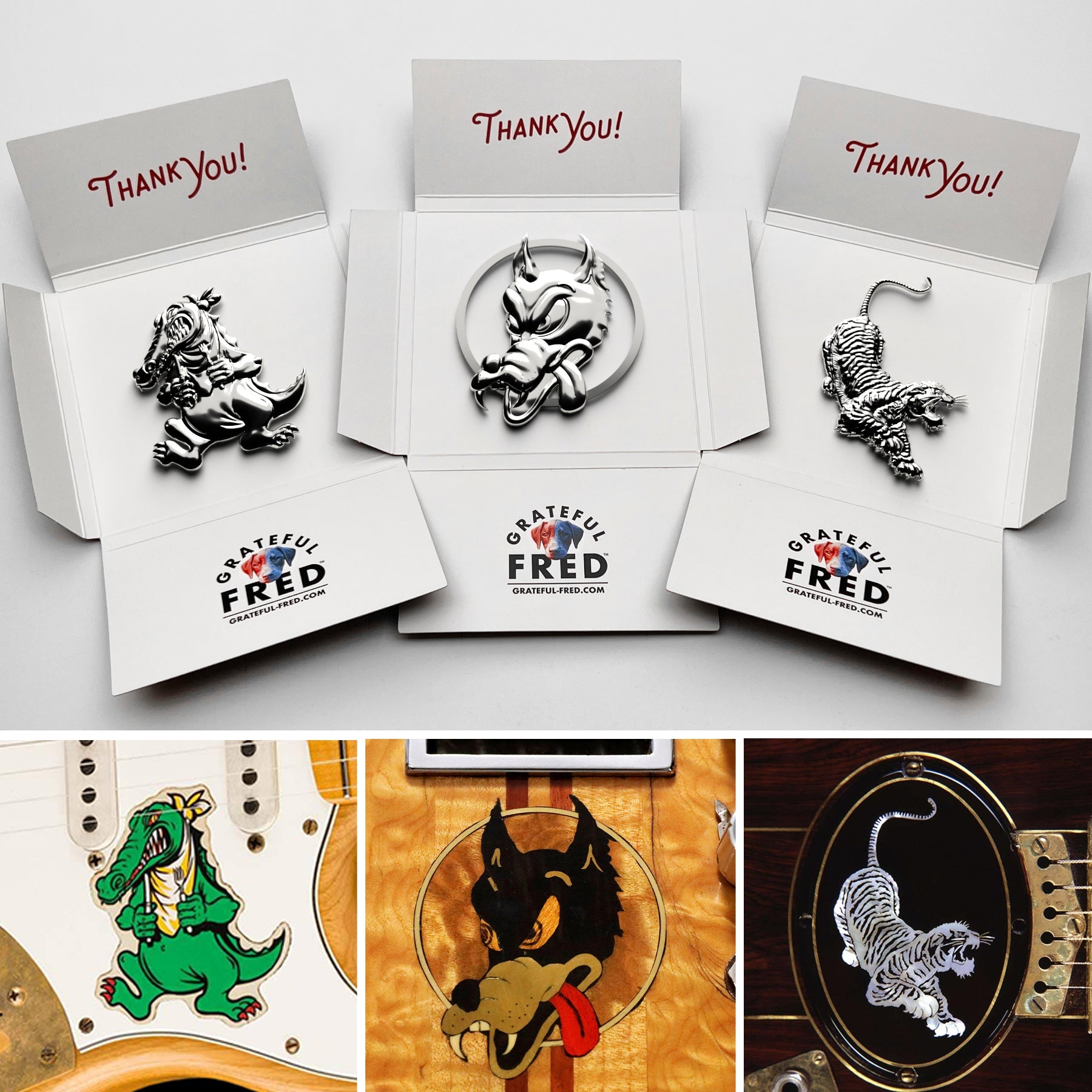 The Garcia Guitar Suite Badge Bundle