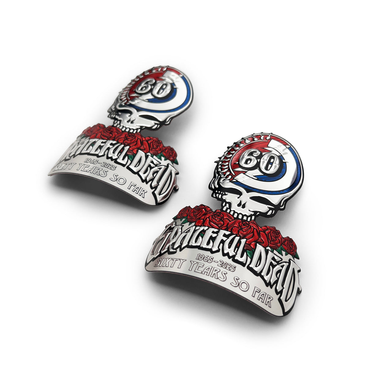 The Grateful Dead 60 Bottle Badge (2-Pack)