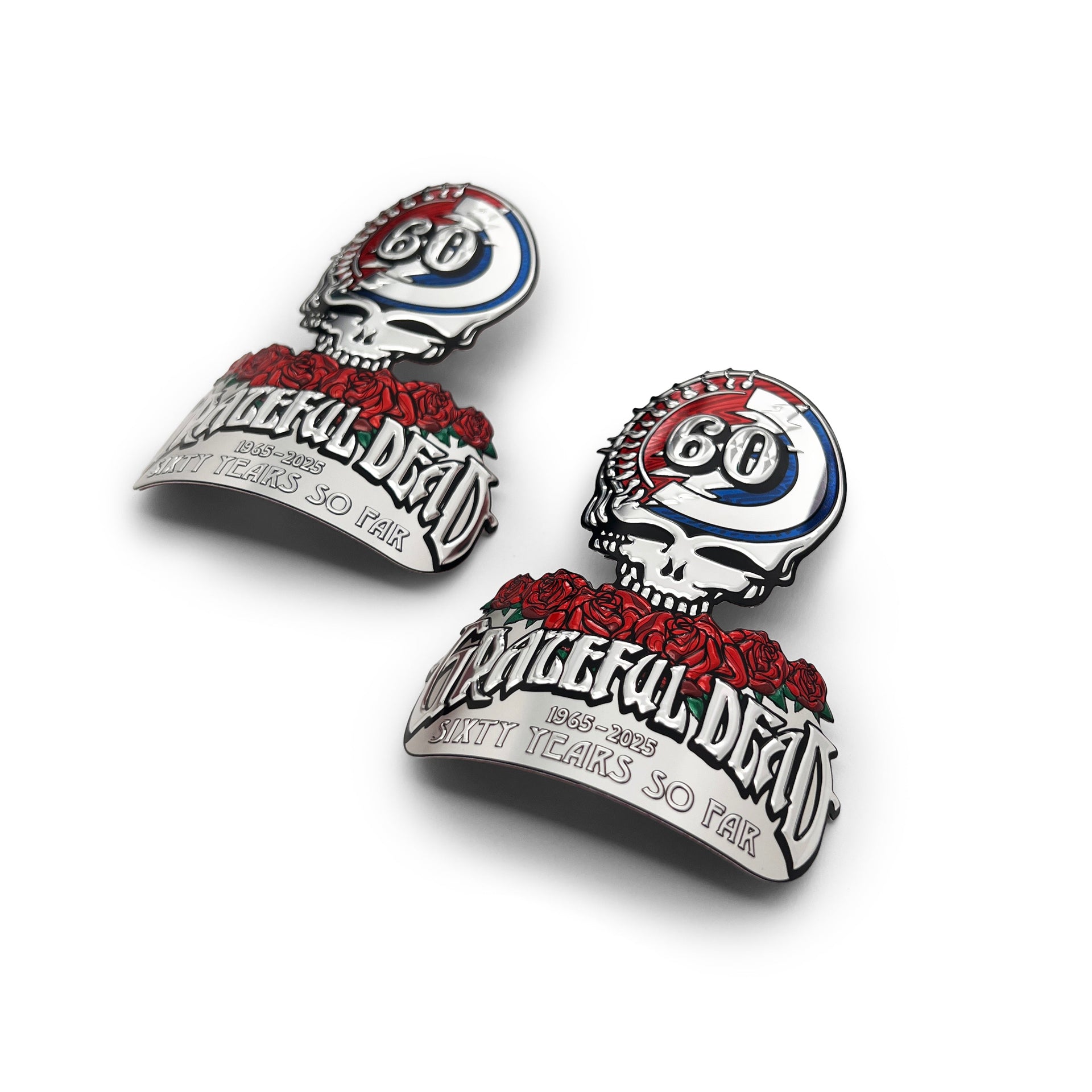 The Grateful Dead 60 Bottle Badge (2-Pack)