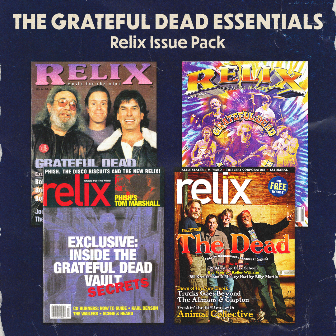 The Grateful Dead Essentials Relix Issue Pack