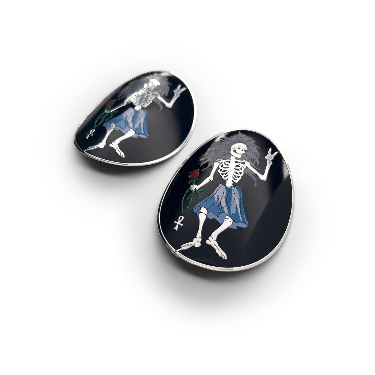 The Jerry Garcia Rosebud Bottle Badge (2-Pack)