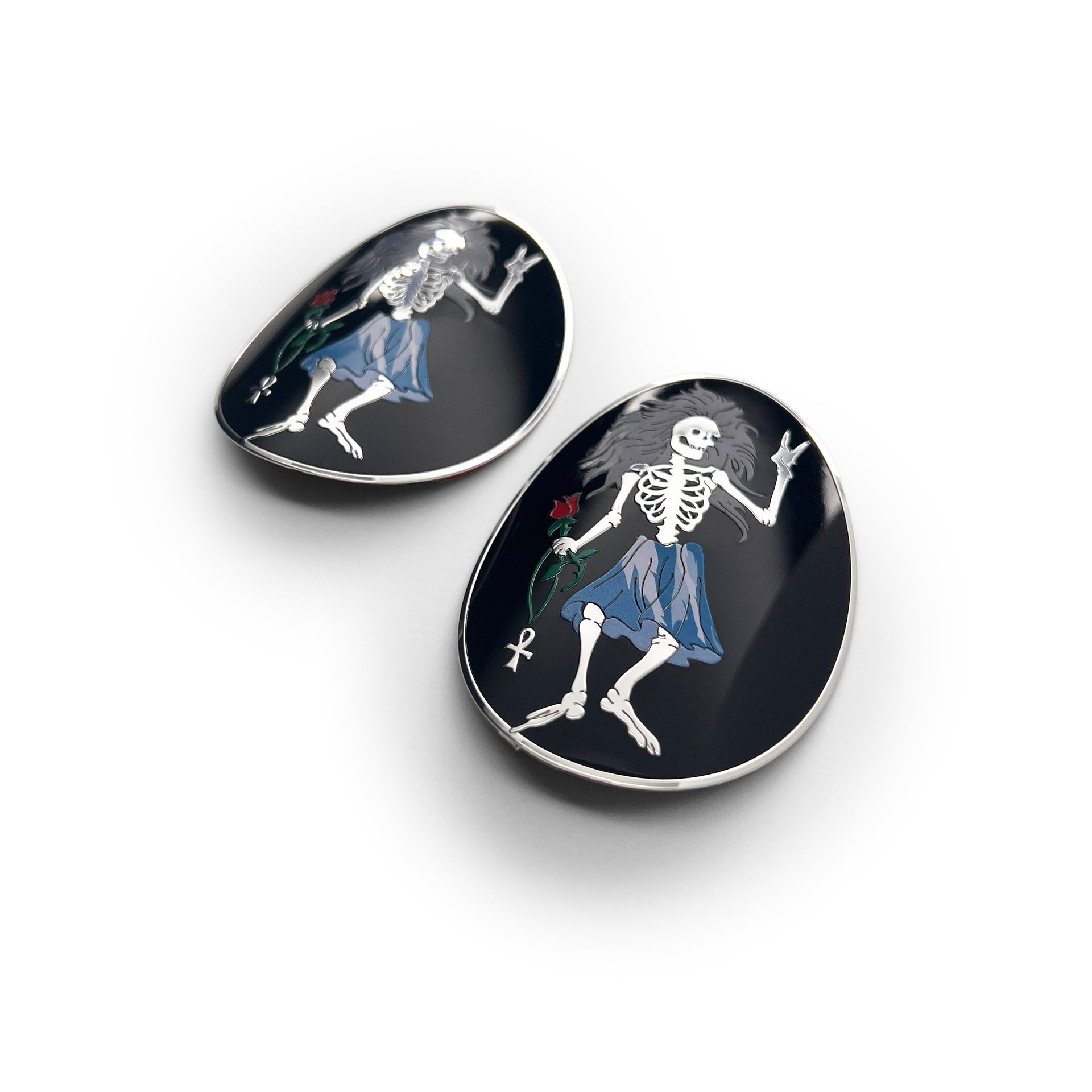 The Jerry Garcia Rosebud Bottle Badge (2-Pack)